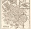 Uppsala (Upsala) city map, 1911