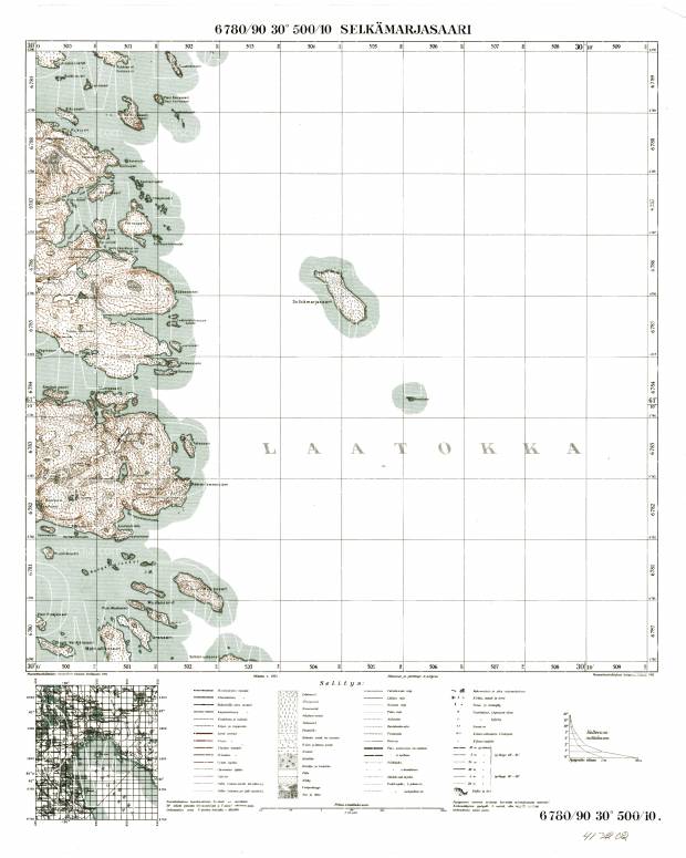 Selkjamarjansaari Island. Selkämarjasaari. Topografikartta 413202. Topographic map from 1933. Use the zooming tool to explore in higher level of detail. Obtain as a quality print or high resolution image