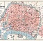 Antwerp (Antwerpen, Anvers) city map, 1908