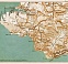South Crimea: Sebastopol - Balaklava district map, 1904