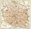 Bologna city map, 1929