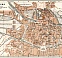 Amiens city map, 1913