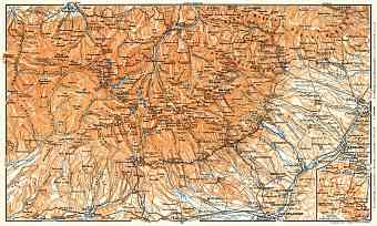 High Tatras map, 1911