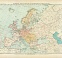 Political Map of Europe and Communication Lines, 1905