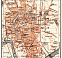 Krakau (Kraków) city map, 1911
