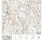 Brusnitšnoje. Juustila. Topografikartta 411104. Topographic map from 1940