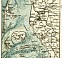 Sylt and Föhr Islands. Schleswig map, 1887
