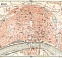 Cologne (Köln) city map, 1906