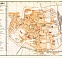 Ravenna city map, 1898