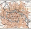 Breslau (Wrocław) city map, 1887