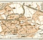 Kortrijk city map, 1909