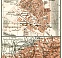 Blida (البليدة), city map. Environs of Blida map, 1909
