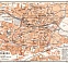 Nürnberg (Nuremberg) city map, 1906