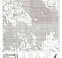 Sarmjagi. Saarimäki. Topografikartta 513101. Topographic map from 1942