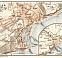 Dover, city map. Environs of Dover map, 1906