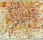 Rome (Roma) city map (legend in Russian), 1903