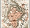 Constantine (قسنطينة‎) city map, 1909