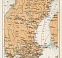 Sweden General Map, 1899