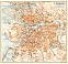 Saint Petersburg (Санктъ-Петербургъ, Sankt-Peterburg) city map (in English), 1914