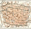 Leiden city map, 1909