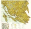 Salmi. Topografikartta 5121, 5123. Topographic map from 1940