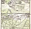 Chantilly, Château de Chantilly map, 1931
