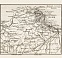 Algiers (الجزائر‎, al-Jazā’er). Map of the farther environs of Algiers, 1913
