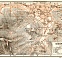 Eisenach city map, 1906