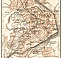 Erfurt city map, 1906