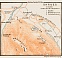 Sardes (Sardis, Σάρδεις), ancient site map, 1914