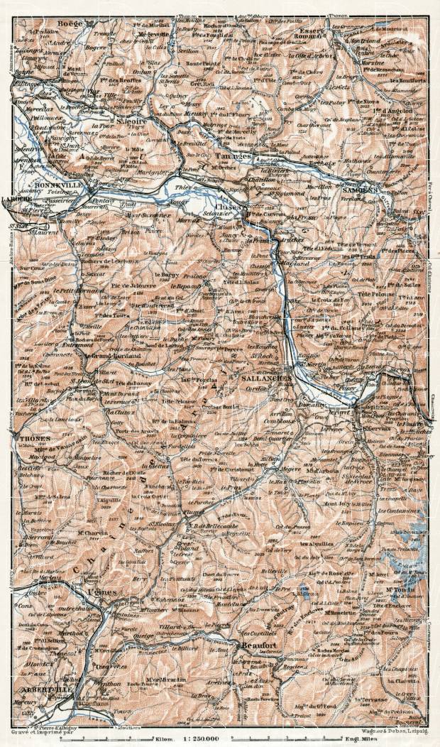 Central Savoy map, 1909. Use the zooming tool to explore in higher level of detail. Obtain as a quality print or high resolution image