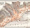 Sanremo city map, 1908