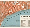 Baku (Баку, Bakı) city map, 1912