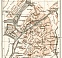 Metz town plan, 1905