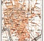 Krakau (Kraków) city map, 1913