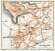 Bergamo city map, 1908
