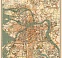 Leningrad (Ленинград, Saint Petersburg) city map, 1937