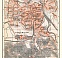 Vicenza city map, 1898