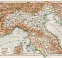 Map of North Italy, 1903