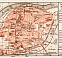 Avignon city map, 1913