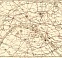 Paris Tramway and Metro Network map, 1903