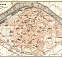 Avignon city map, 1902