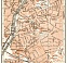 Le Mans city map, 1909