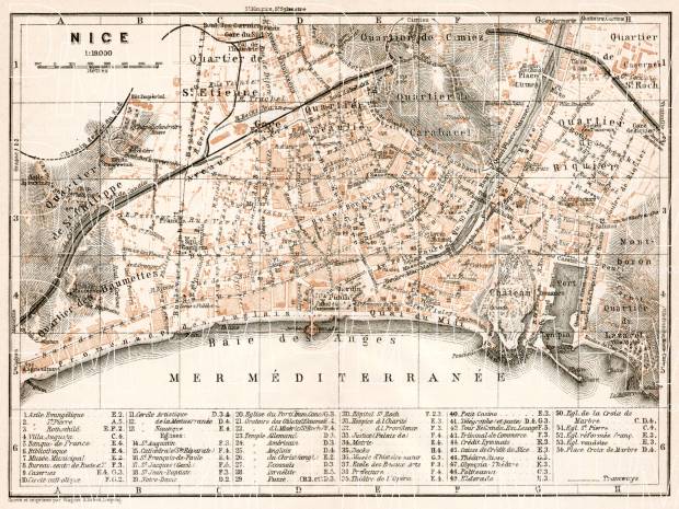 Nice city map, 1902. Use the zooming tool to explore in higher level of detail. Obtain as a quality print or high resolution image