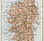 Corsica map, 1913