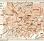 Arras city map, 1909
