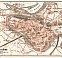 Angoulême city map, 1902