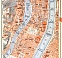 Lyon central part map, 1913