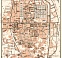 Nancy city map, 1909