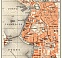 Pola (Pula) city map and environs map, 1911